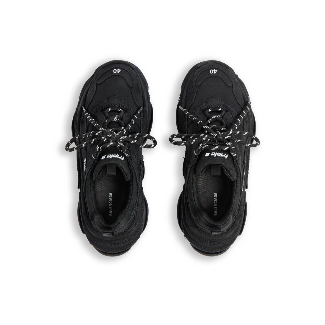 Women’s Triple S Sneaker  in Black - Image 6